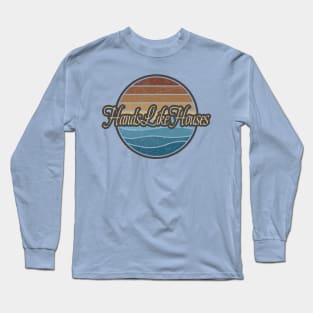 Hands Like Houses Retro Waves Long Sleeve T-Shirt